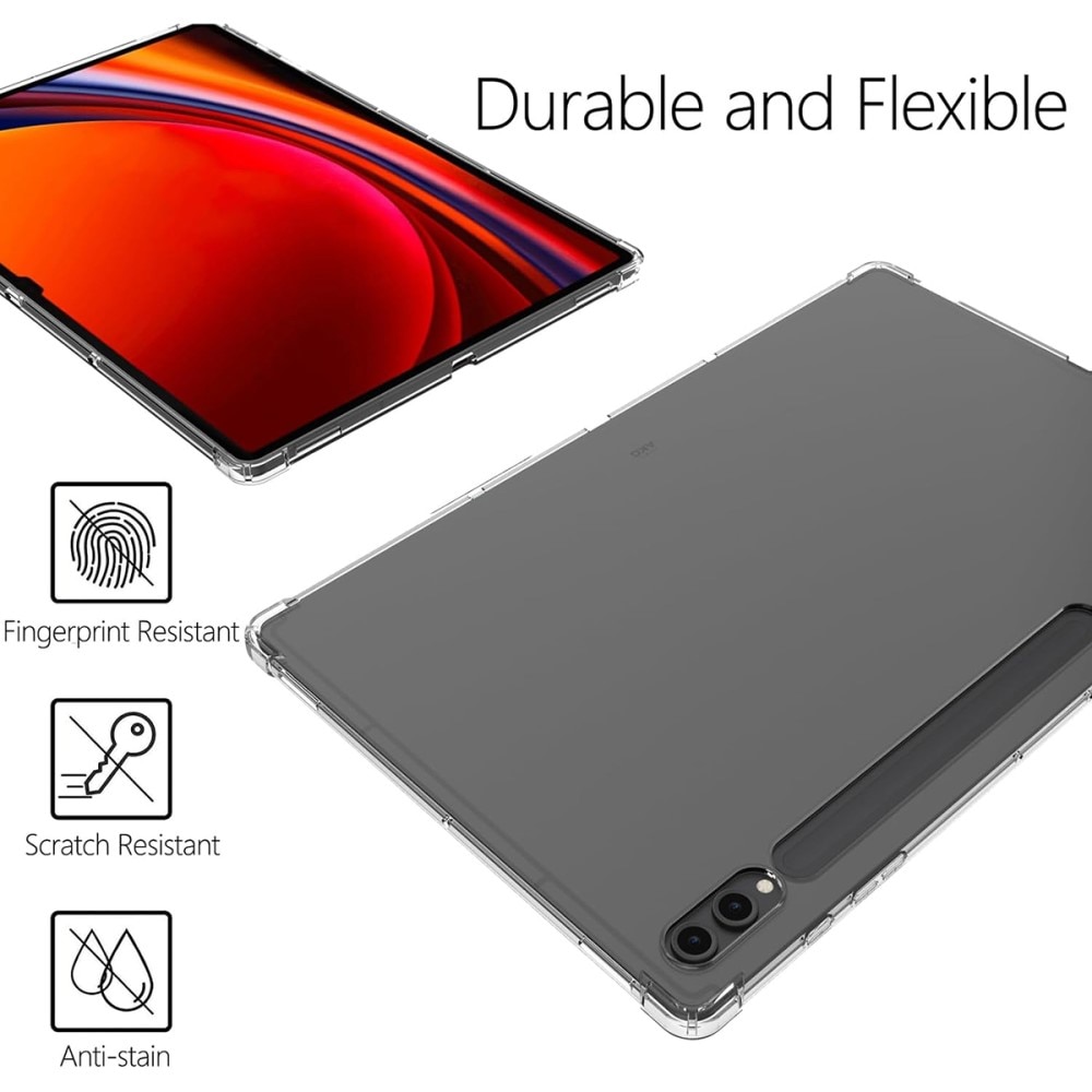 Cover Samsung Galaxy Tab S10 Ultra gennemsigtig