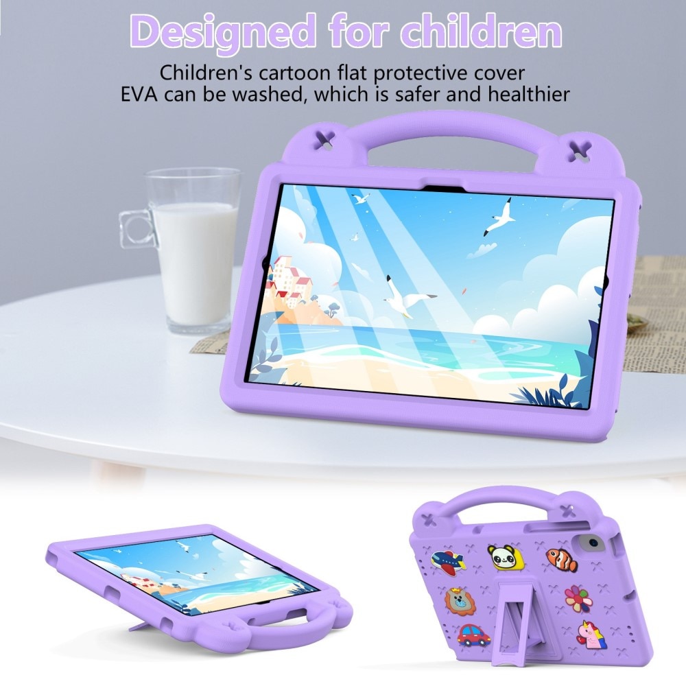 Stødsikker EVA Cover Kickstand Samsung Galaxy Tab A8 10.5 lila