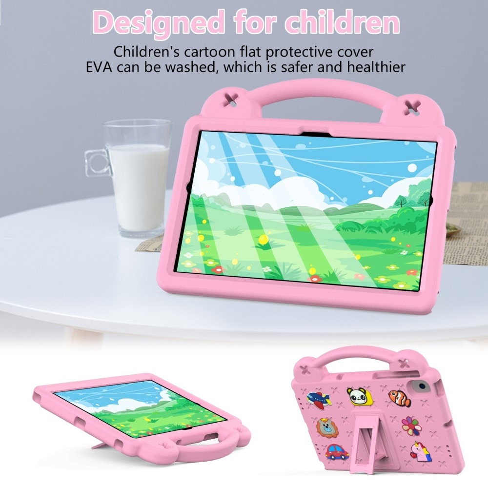 Stødsikker EVA Cover Kickstand Samsung Galaxy Tab A8 10.5 lyserød