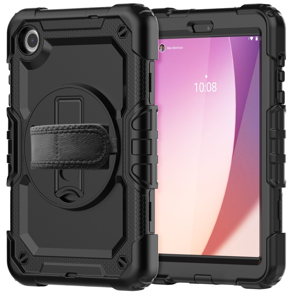 Stødsikker Full Protection Hybridcover Lenovo Tab M8 (4th Gen) sort