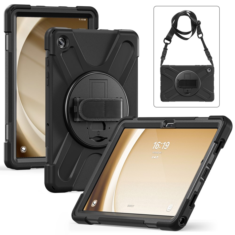 Stødsikker Hybridcover Samsung Galaxy Tab A9 Plus sort