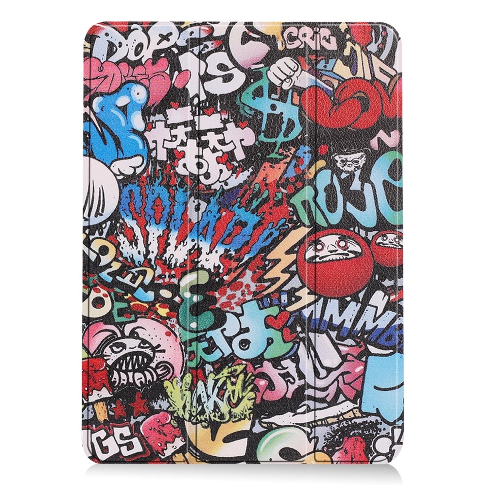 iPad Air 11 6th Gen (2024) Etui Tri-fold - Graffiti