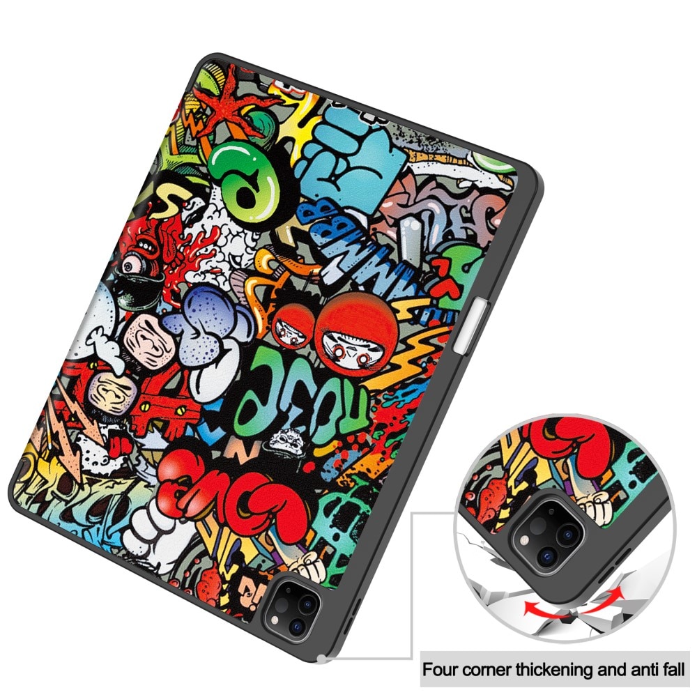 Etui Tri-fold Apple iPad Air 13 (2024) Graffiti