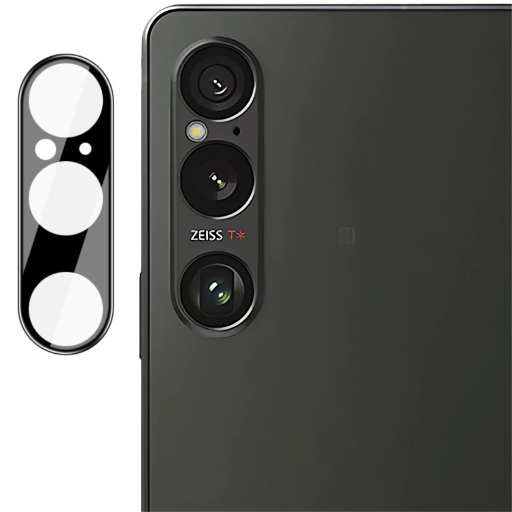 Hærdet Glas Linsebeskytter Sony Xperia 1 VI sort