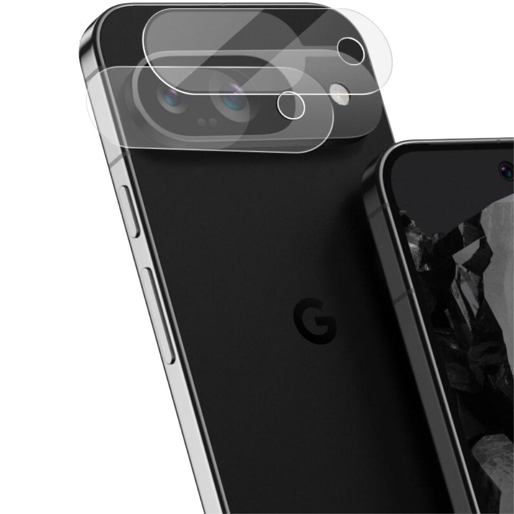 2-pak Hærdet Glas Kamerabeskyttelse Google Pixel 9 gennemsigtig