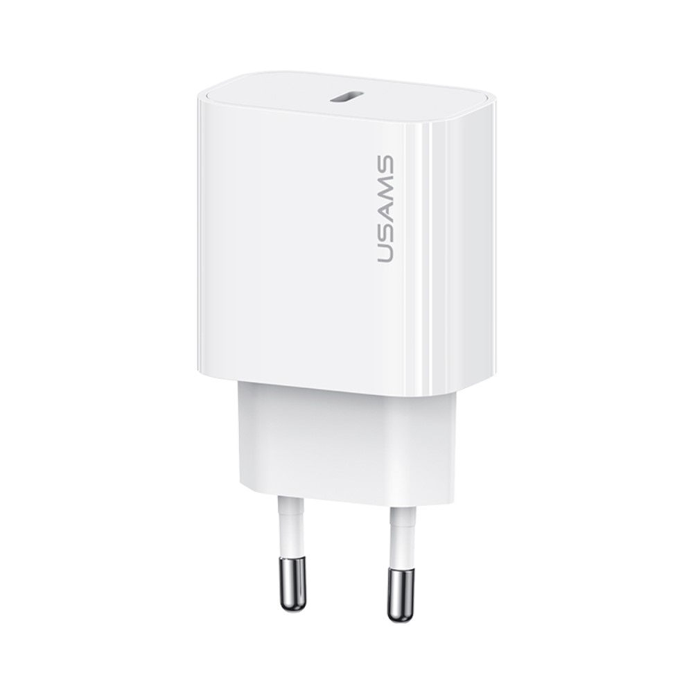 Vægoplader USB-C 20W hvid