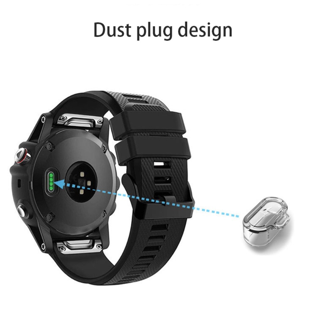 Dust Plug Silikone Garmin Vivosmart 5 gennemsigtig