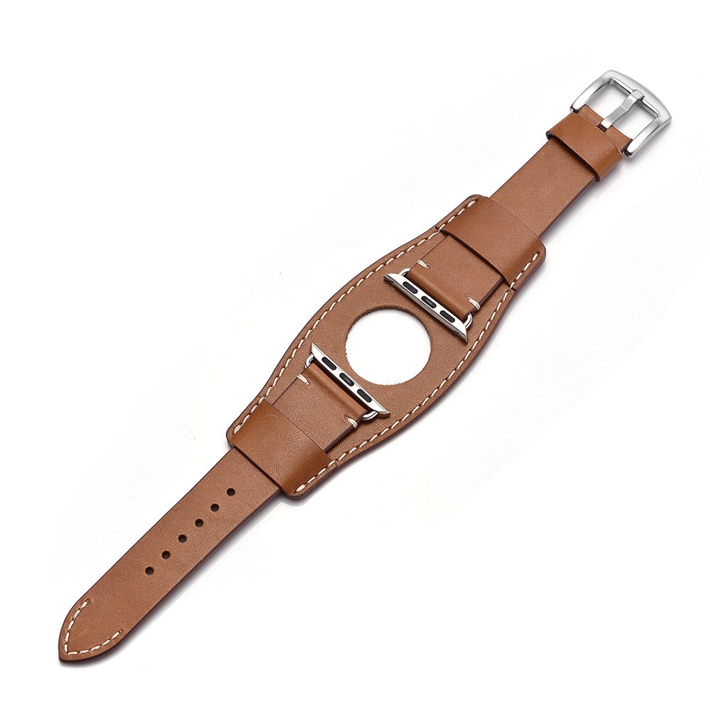 Brett Læderrem Apple Watch Series 10 46mm brun