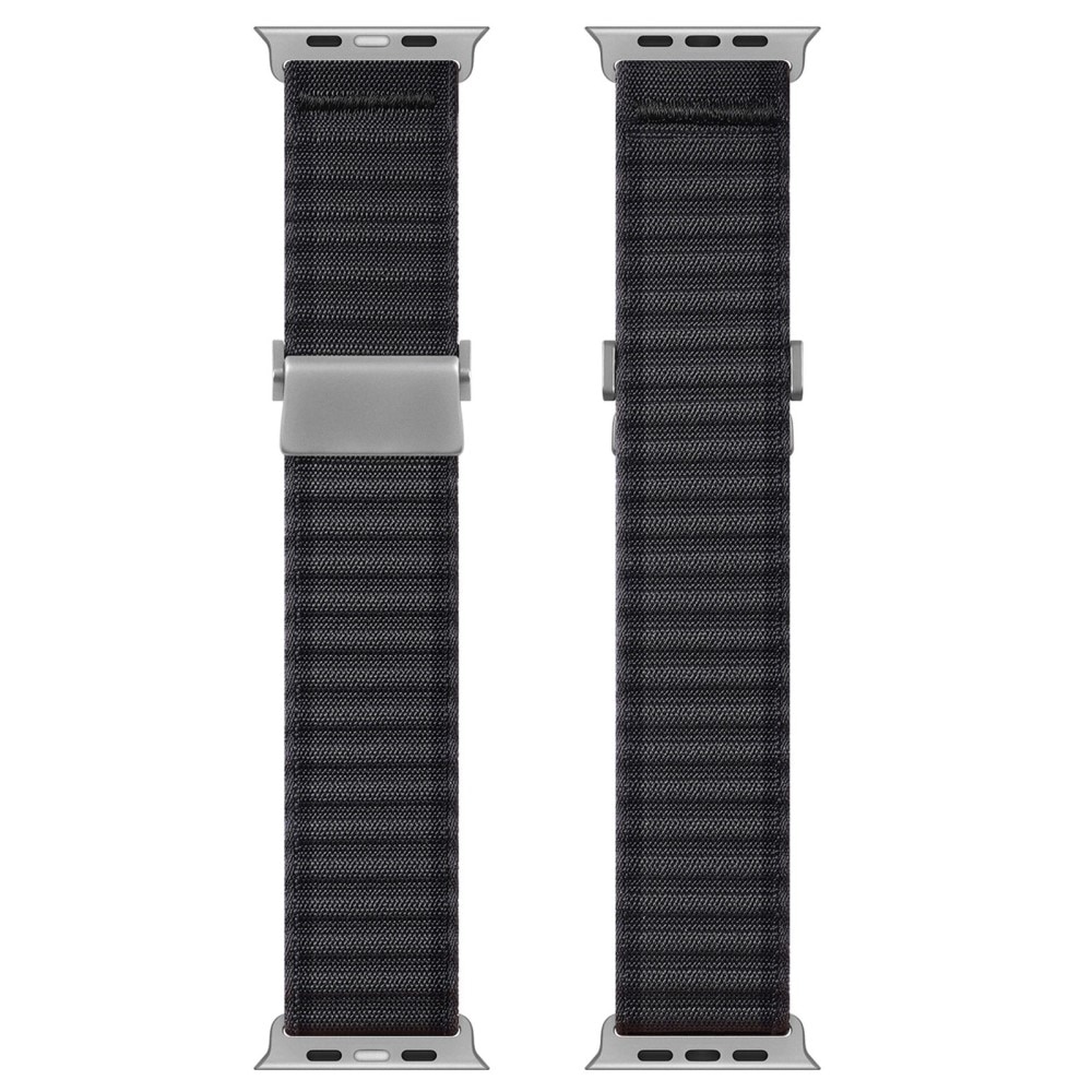 Active Nylon Armbånd Apple Watch Series 9 45mm Sort