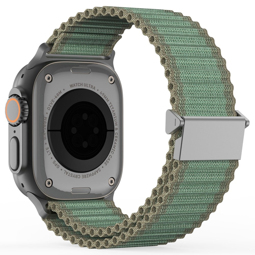 Active Nylon Armbånd Apple Watch Series 9 45mm grøn