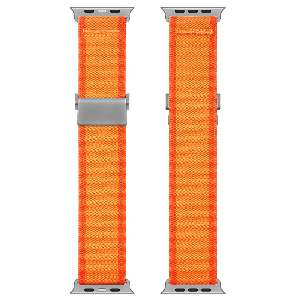 Active Nylon Armbånd Apple Watch SE 44mm orange