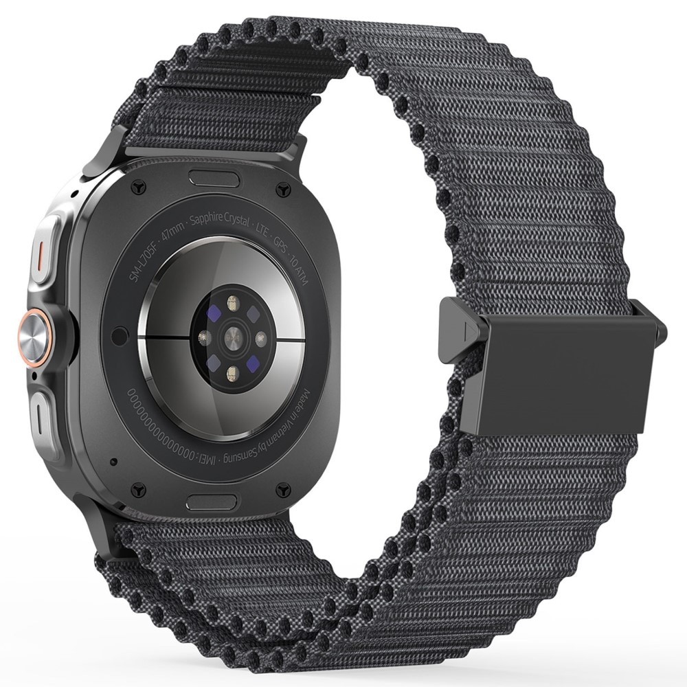 Active Nylon Armbånd Samsung Galaxy Watch Ultra 47mm grå