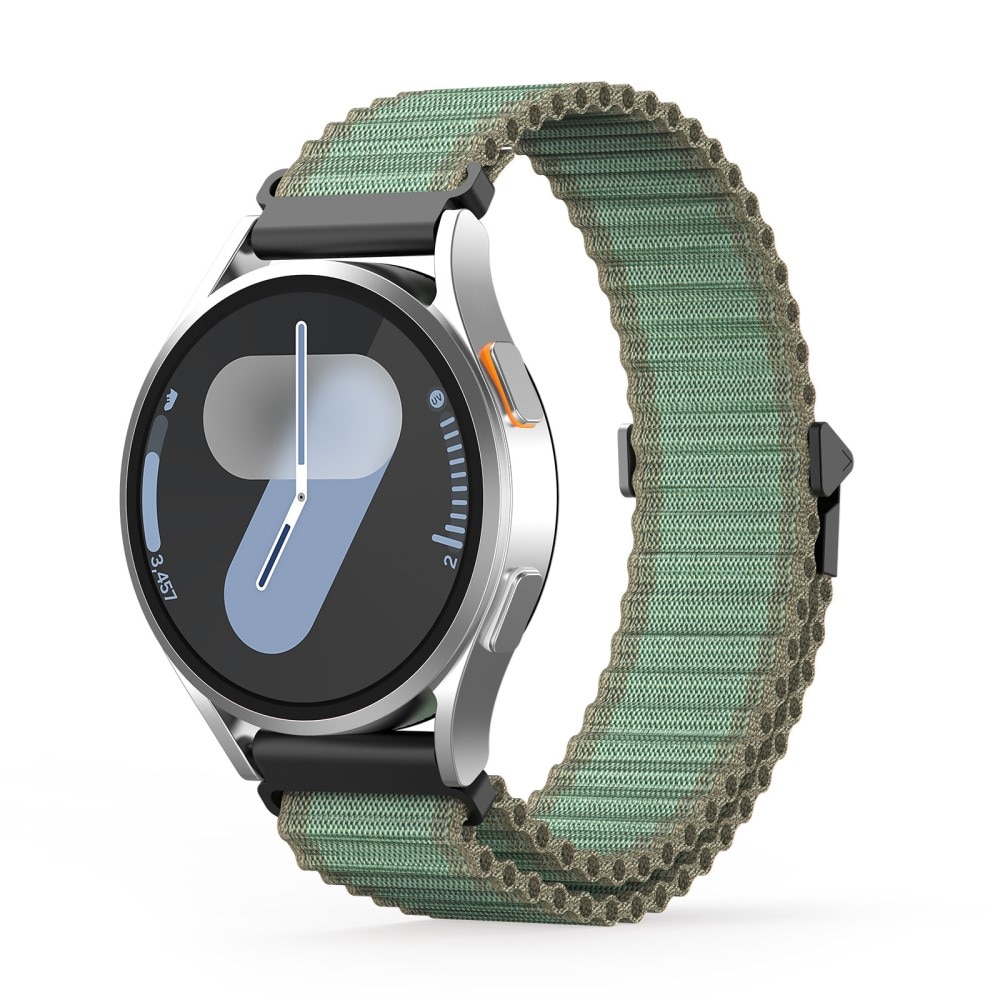 Active Nylon Armbånd Samsung Galaxy Watch 7 44mm grøn