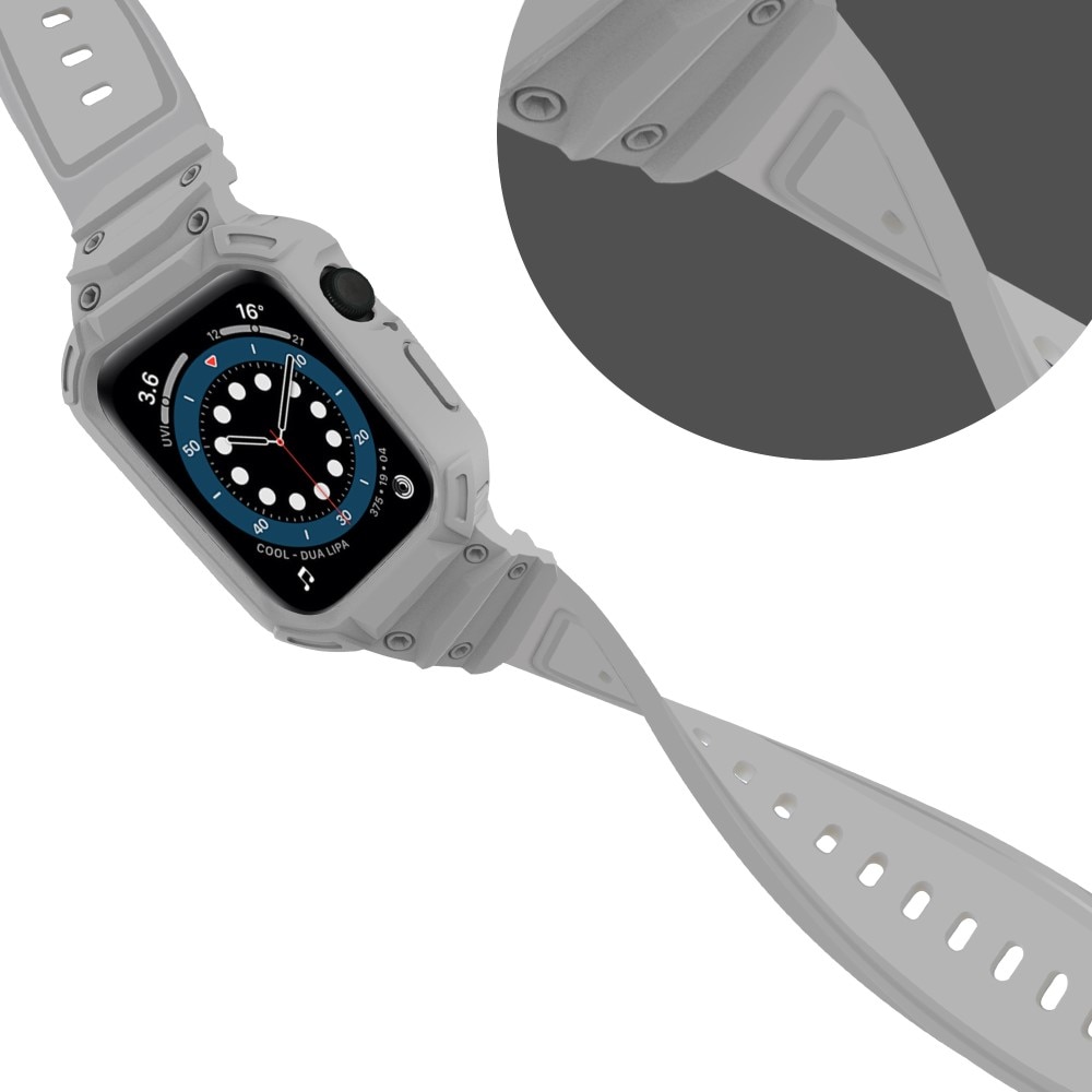 Apple Watch Series 10 46mm Adventure Cover + Armbånd grå