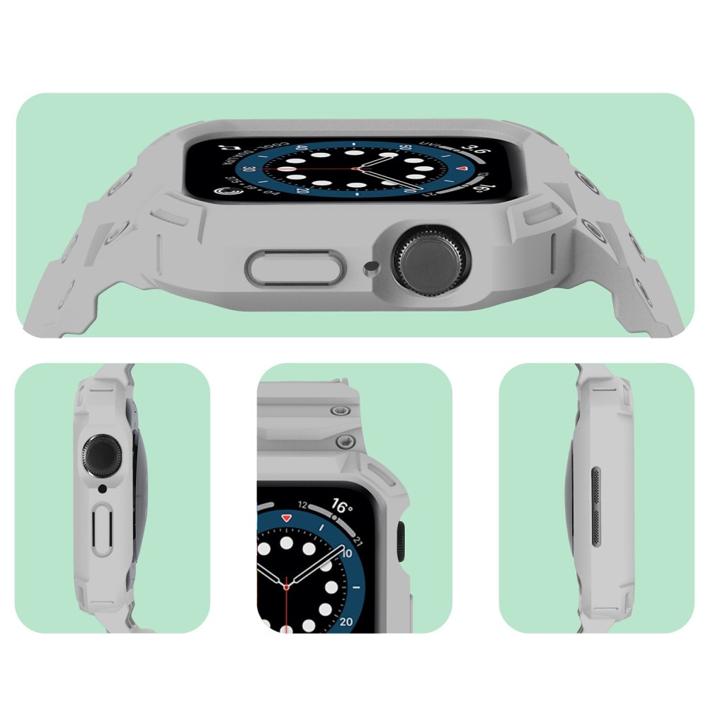 Apple Watch Series 10 46mm Adventure Cover + Armbånd grå