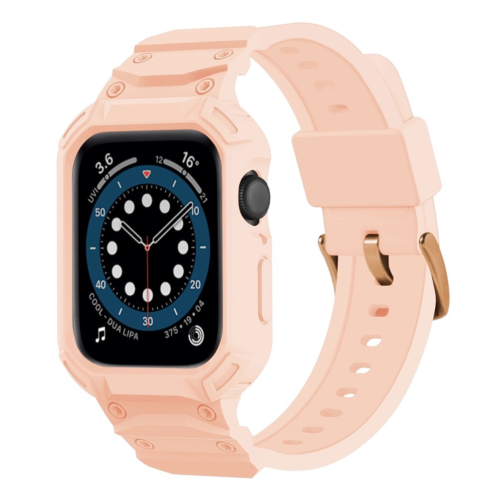 Apple Watch Series 10 42mm Adventure Cover + Armbånd lyserød