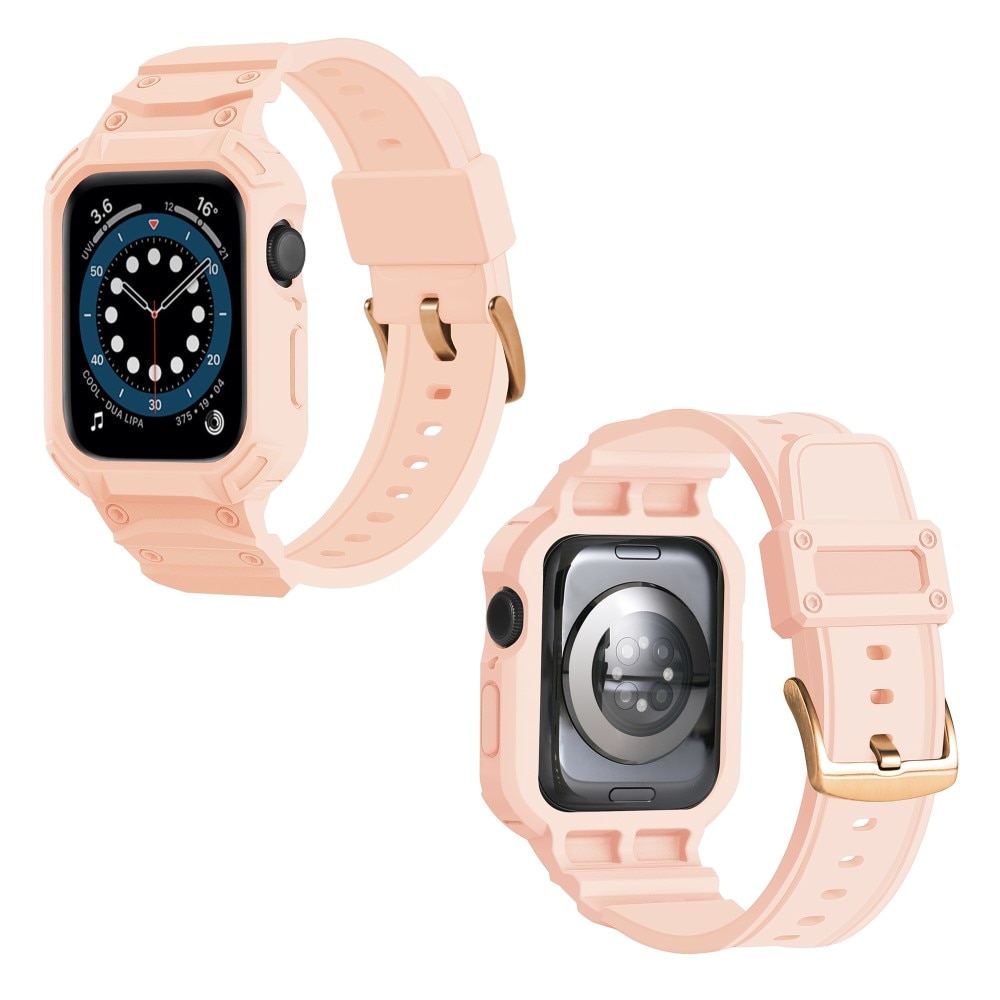 Apple Watch Series 10 42mm Adventure Cover + Armbånd lyserød