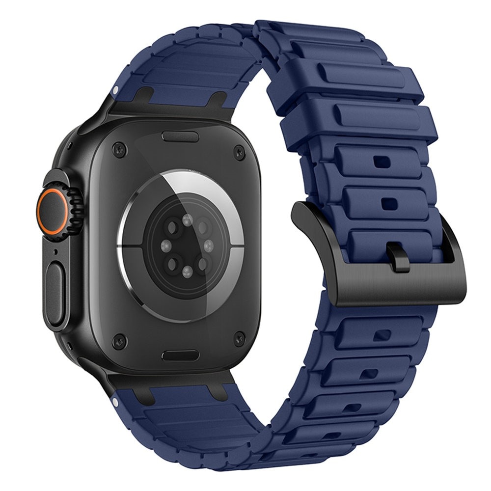 Tough Silicone Strap Apple Watch Ultra 49mm 2nd Gen Mørkeblå