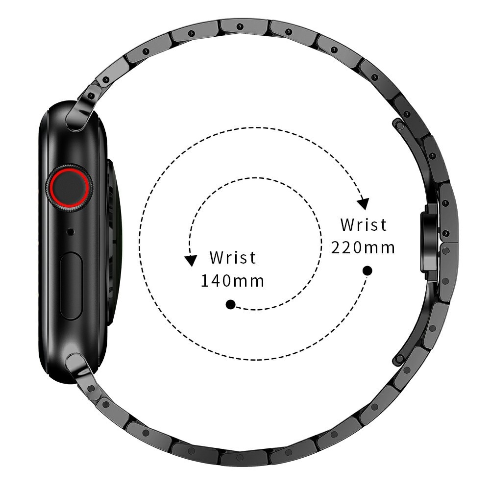 Lænkerem Apple Watch 41mm Series 7 sort