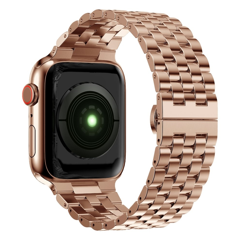 Business Metalarmbånd Apple Watch 45mm Series 7 rose guld