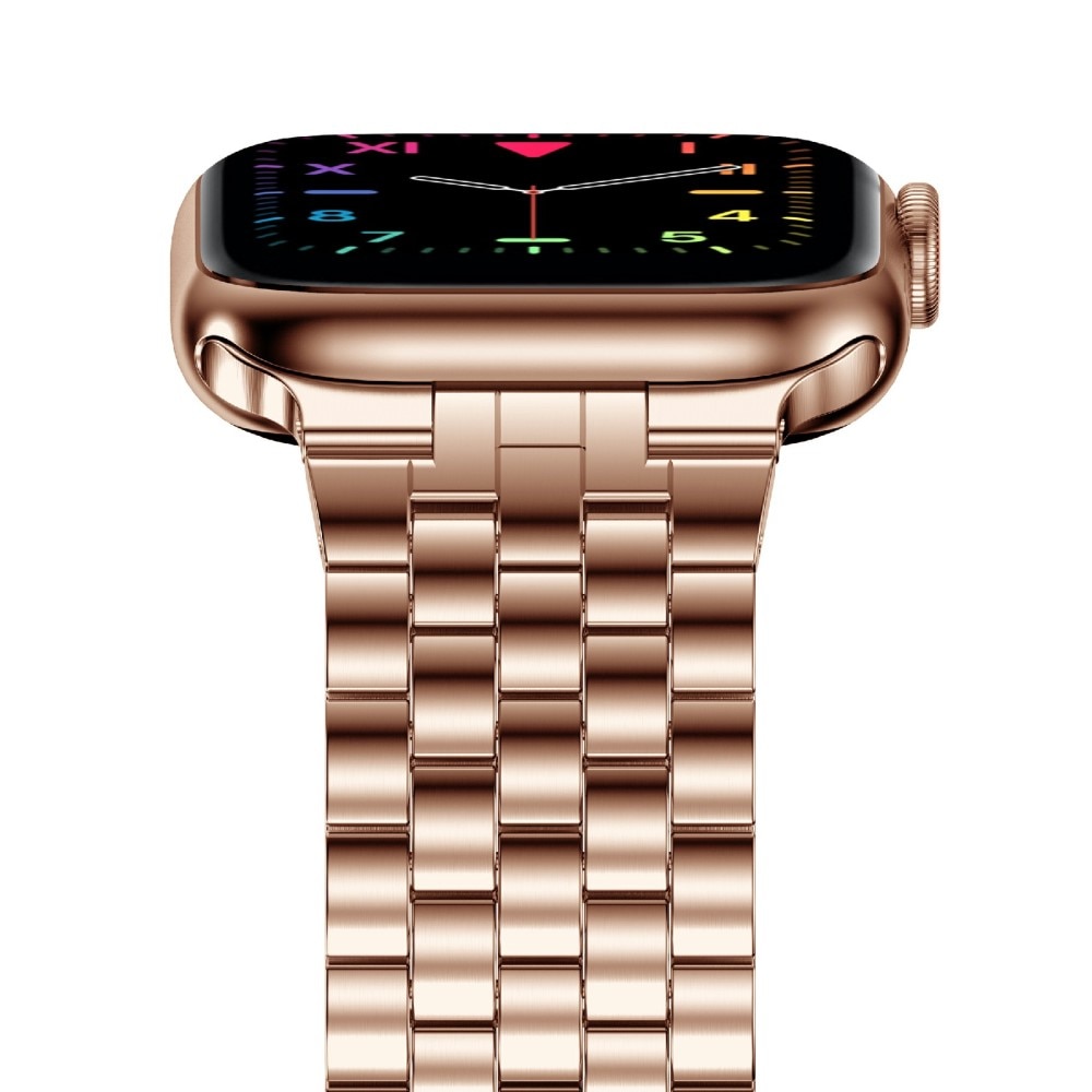 Business Metalarmbånd Apple Watch 44mm rose guld