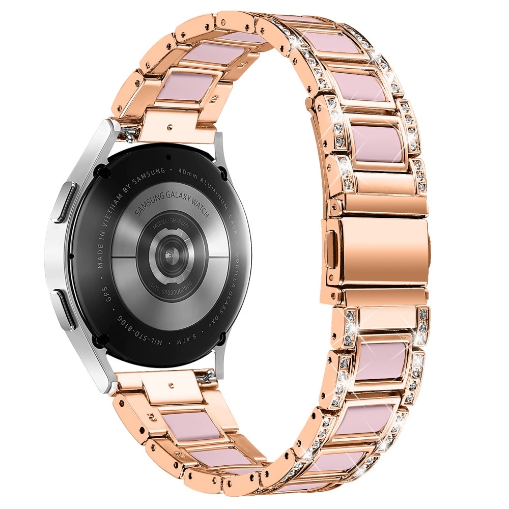 Diamond Bracelet Samsung Galaxy Watch 4 40mm Rosegold Rose