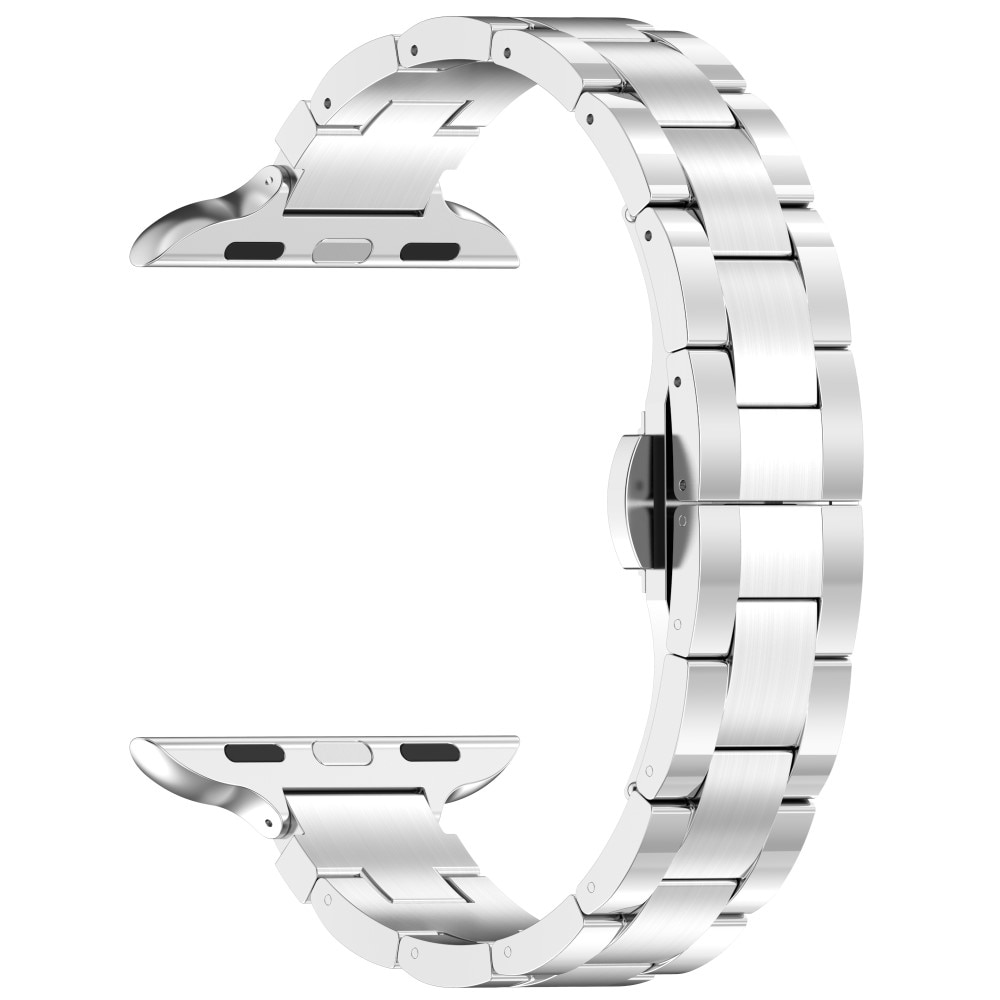 Slim Titaniumarmbånd Apple Watch Ultra 2 49mm sølv