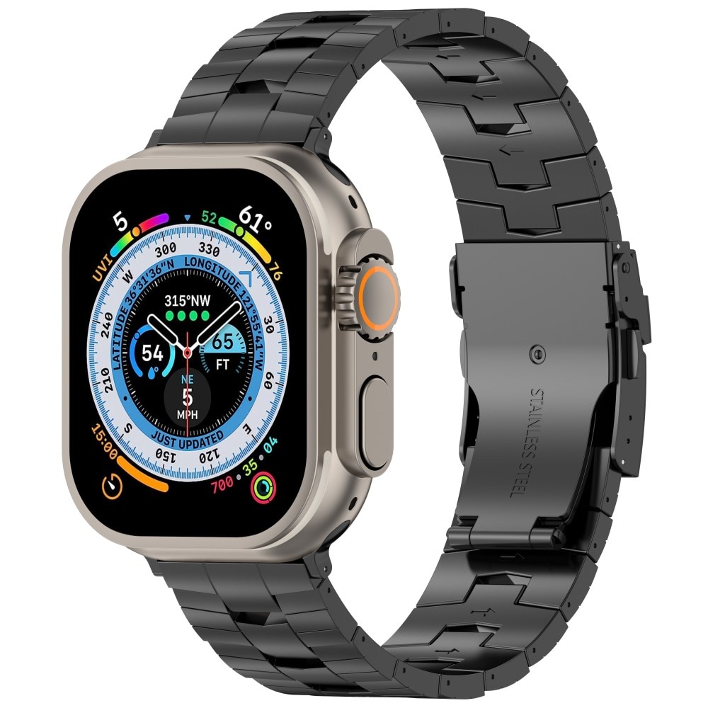 Race Titaniumarmbånd Apple Watch Series 10 42mm sort