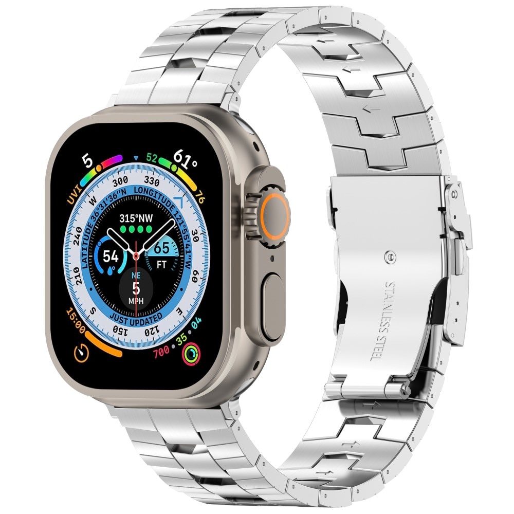 Race Titaniumarmbånd Apple Watch SE 40mm sølv