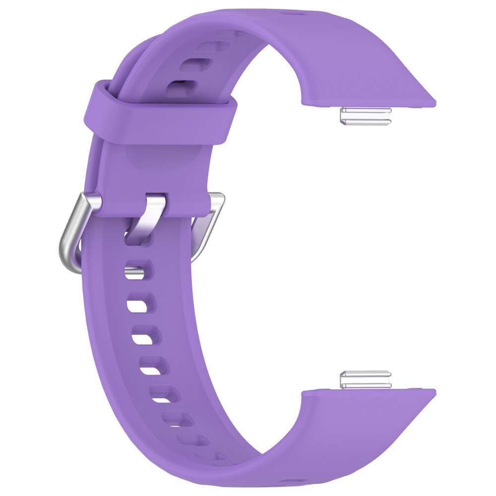 Rem af silikone til Huawei Watch Fit 3 lila