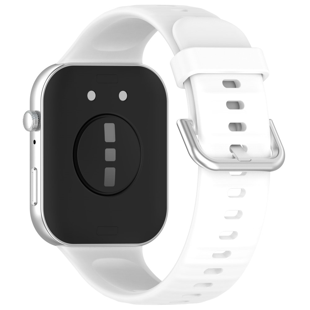 Rem af silikone til Huawei Watch Fit 3 hvid