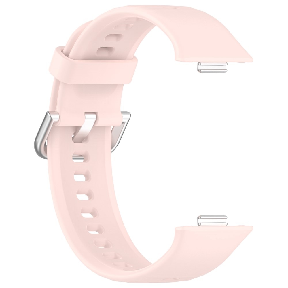 Rem af silikone til Huawei Watch Fit 3 lyserød