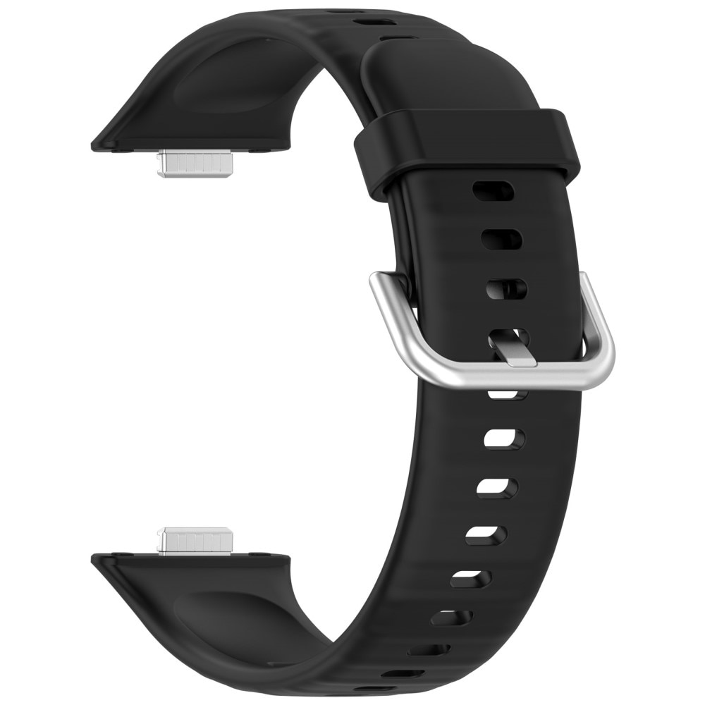 Rem af silikone til Huawei Watch Fit 3 sort