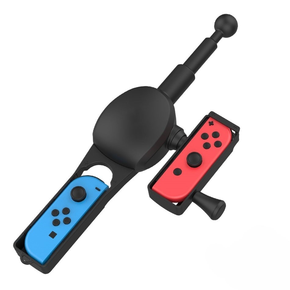 Joy-Con Fiskestang til Nintendo Switch sort