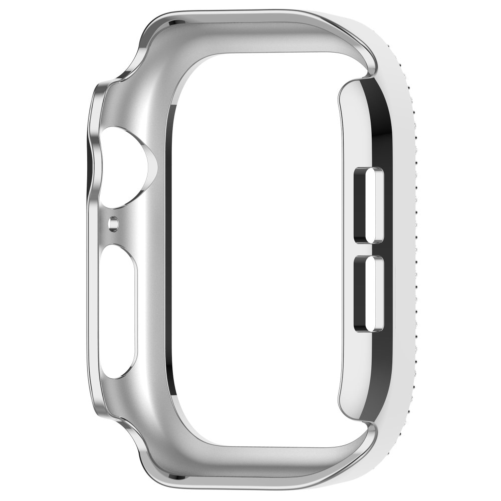 Apple Watch Series 10 42mm Rhinestone cover sølv