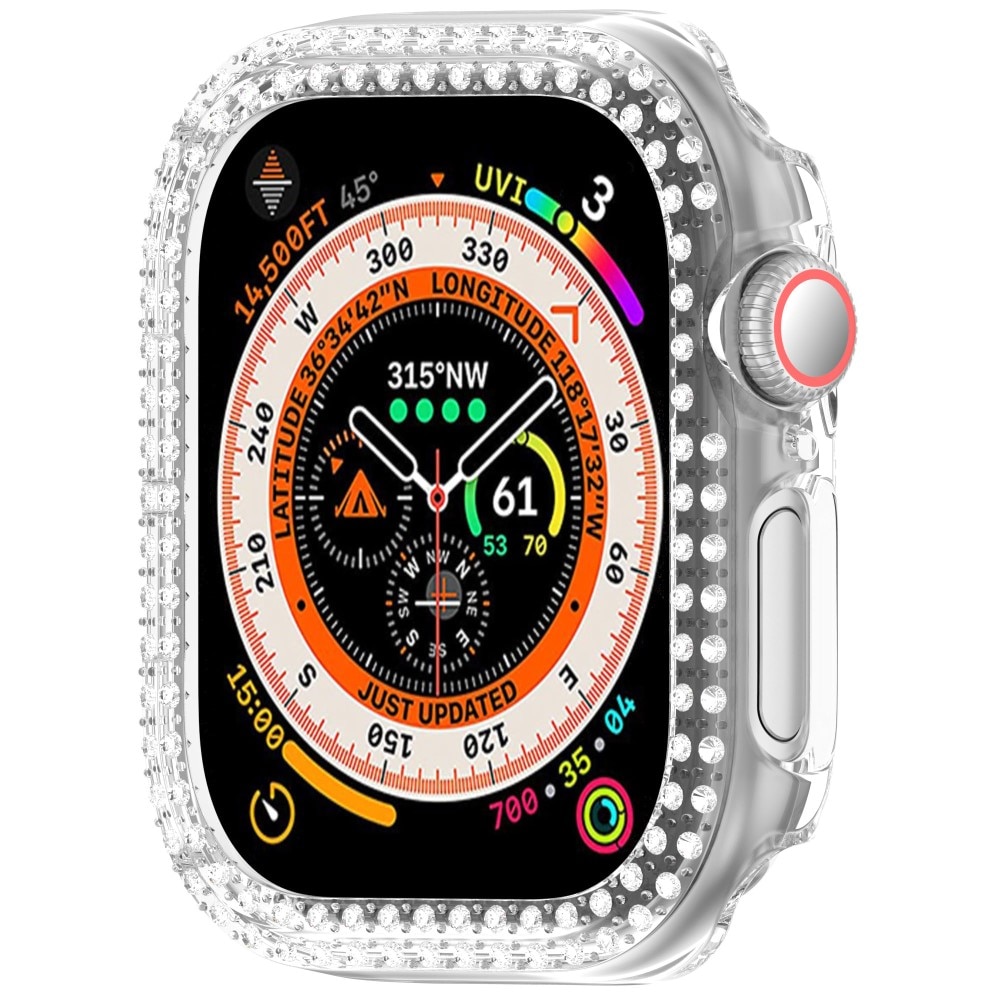 Apple Watch Series 10 42mm Rhinestone cover gennemsigtig