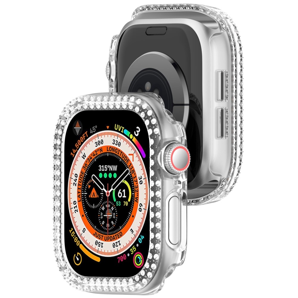 Apple Watch Series 10 42mm Rhinestone cover gennemsigtig