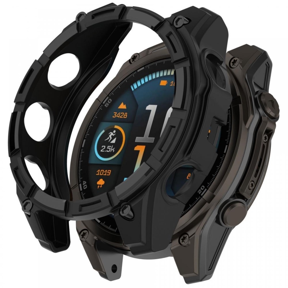 TPU Cover Garmin Fenix 8 51mm sort