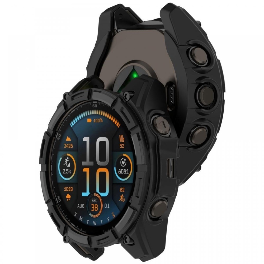 TPU Cover Garmin Fenix 8 51mm sort