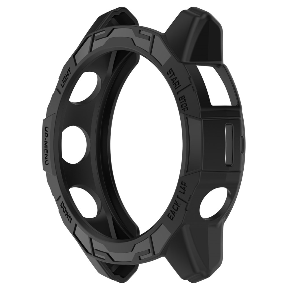 TPU Cover Garmin Fenix E 47mm sort