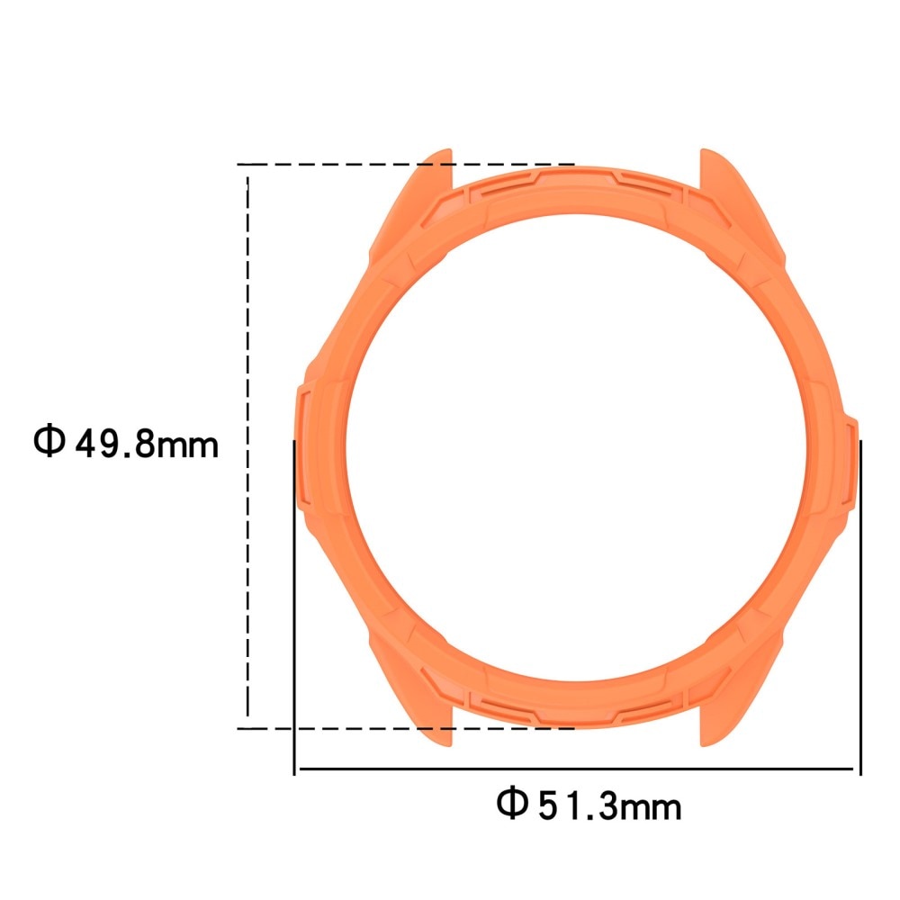 TPU Cover Garmin Fenix E 47mm sort