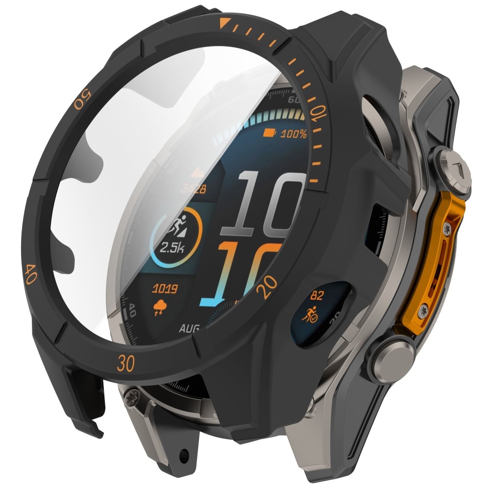 Full Cover Case Garmin Fenix 8 43mm Sort