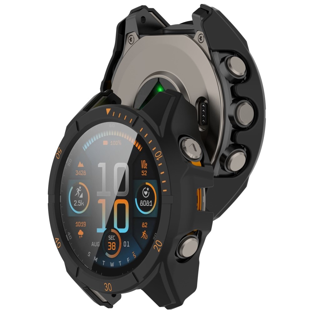 Full Cover Case Garmin Fenix 8 43mm Sort