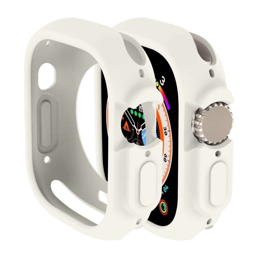 TPU Cover Apple Watch Ultra 49mm 2nd Gen hvid