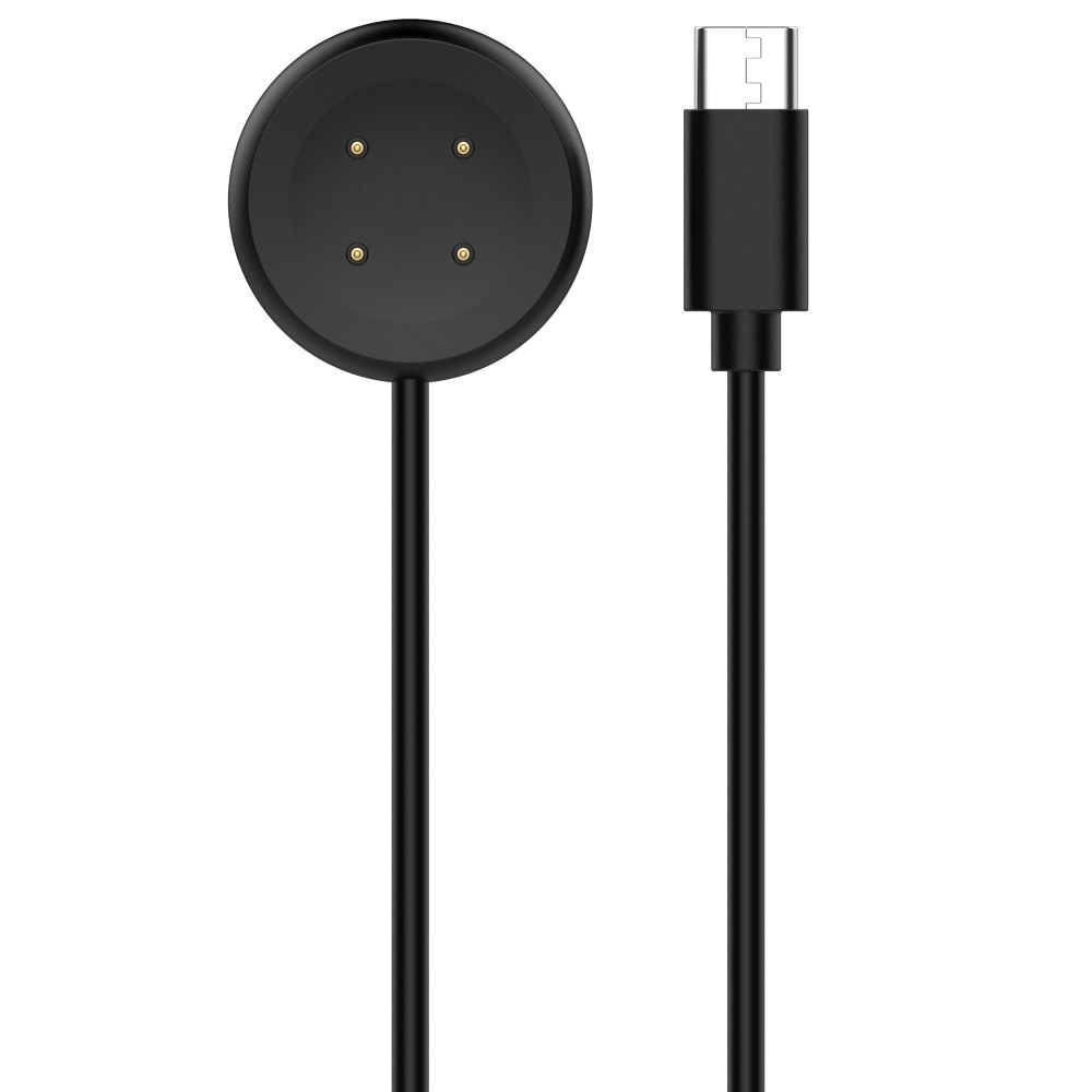 Google Pixel Watch 2  Magnetisk oplader USB-C Sort