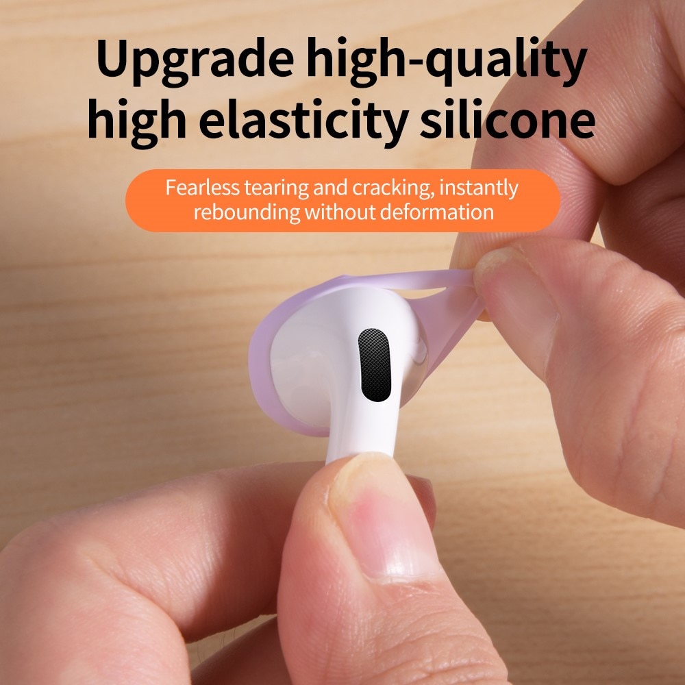 Earpads Silikone Apple AirPods 4 hvid