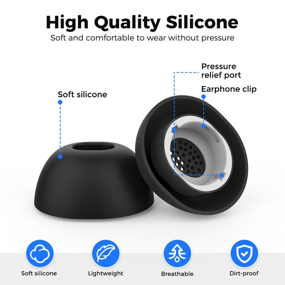 Ear Tips (3-pack) Samsung Galaxy Buds 3 Pro sort