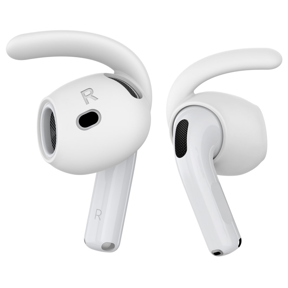 Sport Earhooks Apple AirPods 4 hvid