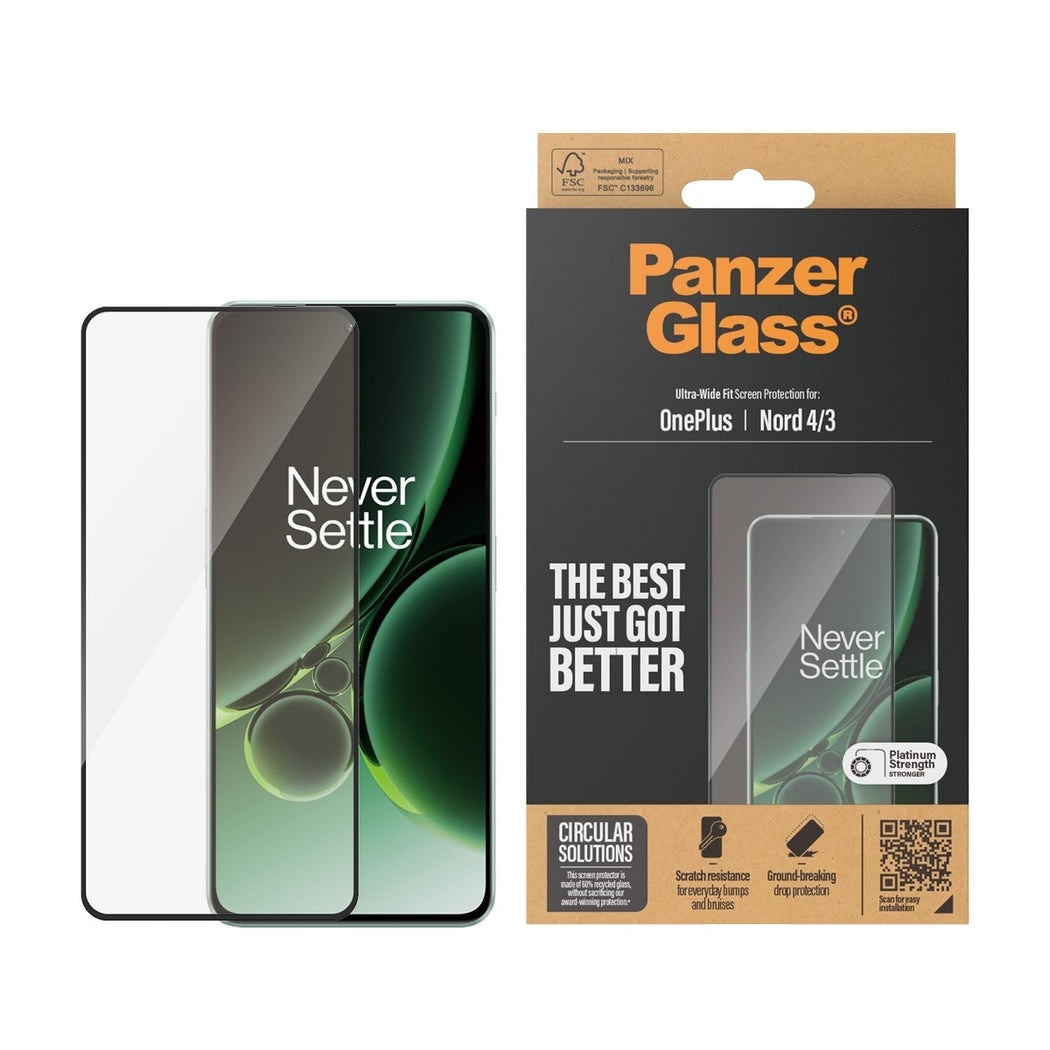 OnePlus Nord 4 Screen Protector/Skærmbeskytter Ultra Wide Fit