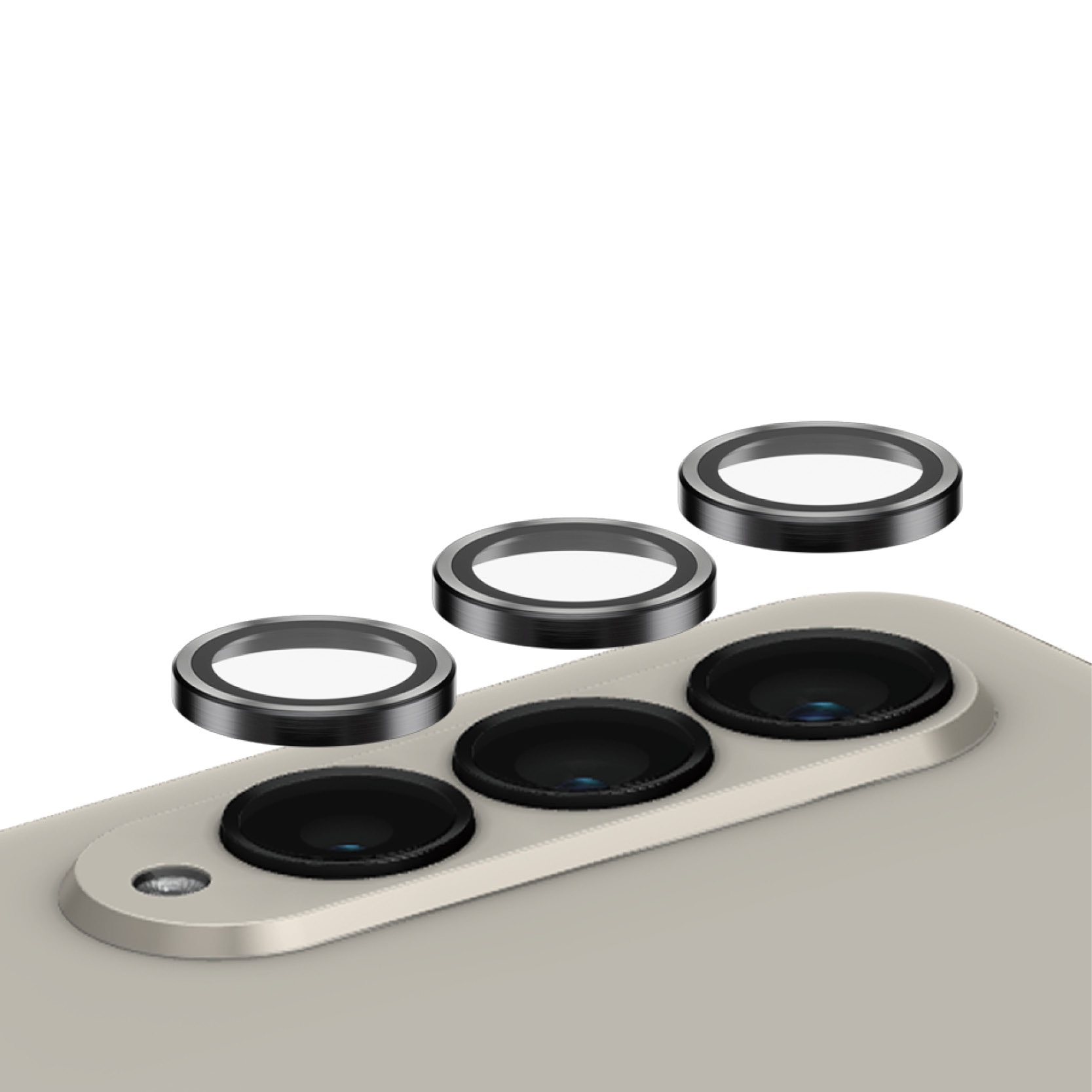 Samsung Galaxy Z Fold 6 Hoops Camera Lens Protector Black